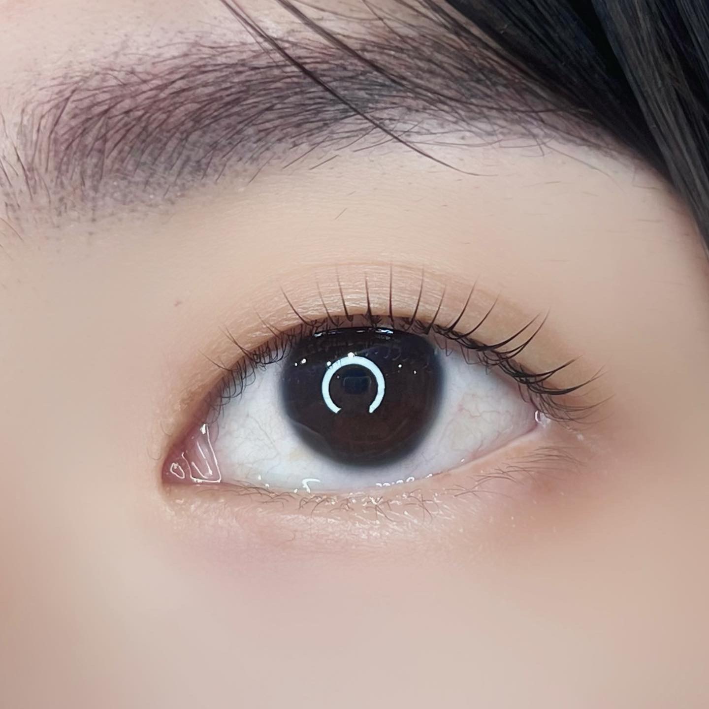 睫毛捲翹術作品